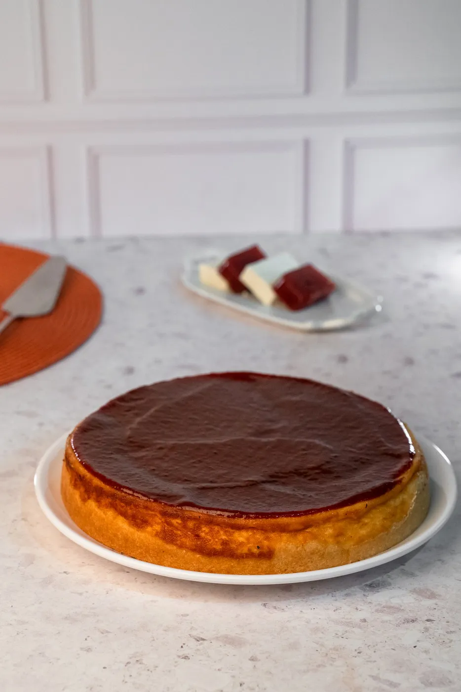 Cheesecake Romeu e Julieta
