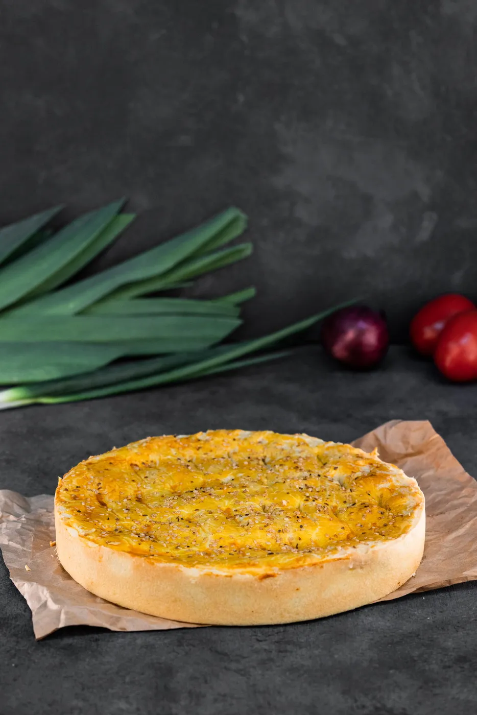 Torta de Frango com Requeijão